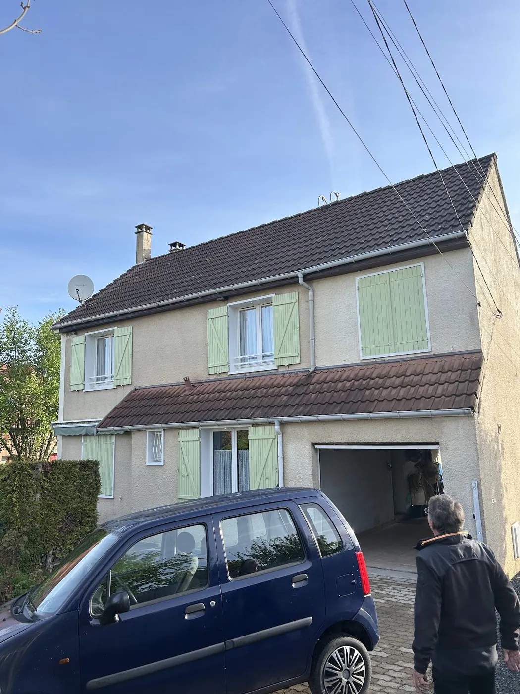 Pavillon après rénovation de la toiture et de la zinguerie